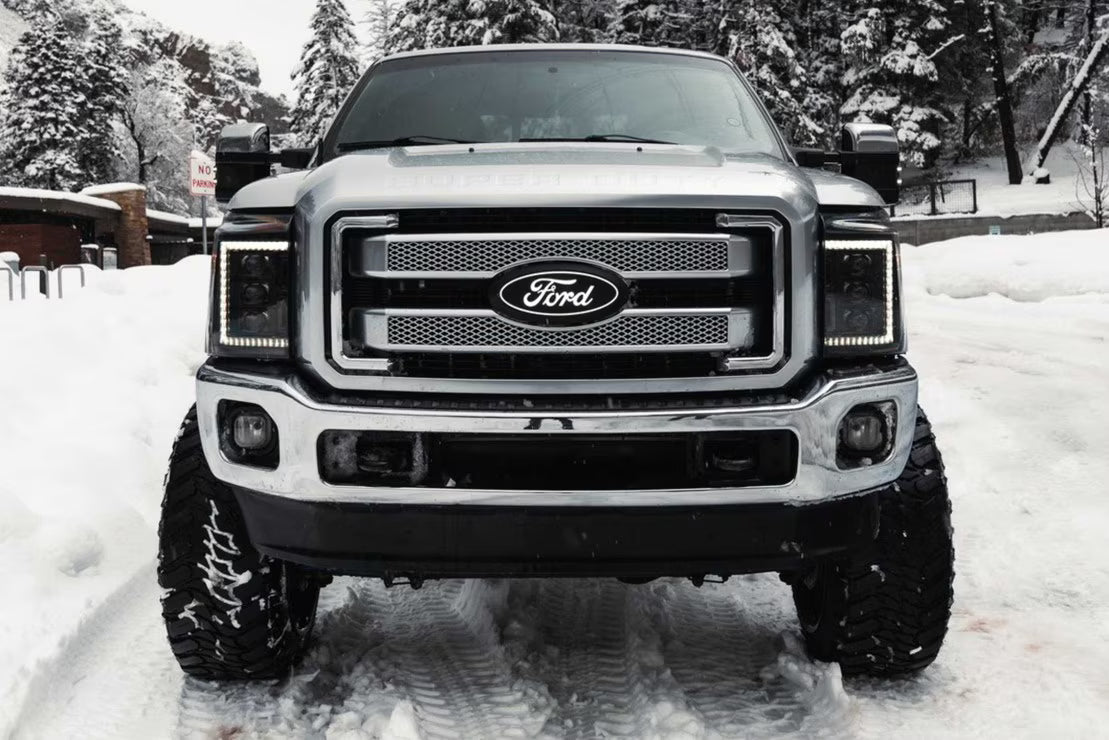 Morimoto - Super Duty (11-16) XB LED Headlights (White DRL)
