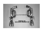 Solo Performance - Pontiac G8 GT/GXP Axle Back Exhaust Kit (2008-2009)