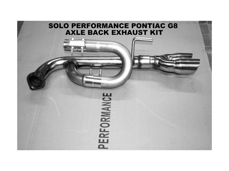 Solo Performance - Pontiac G8 GT/GXP Axle Back Exhaust Kit (2008-2009)