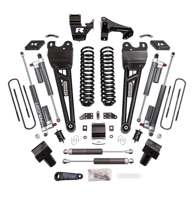 ReadyLIFT - Super Duty 6" Coil Spring Suspension System w/Falcon MAX3.3 & Radius Arms F250/350 (2023-2026)