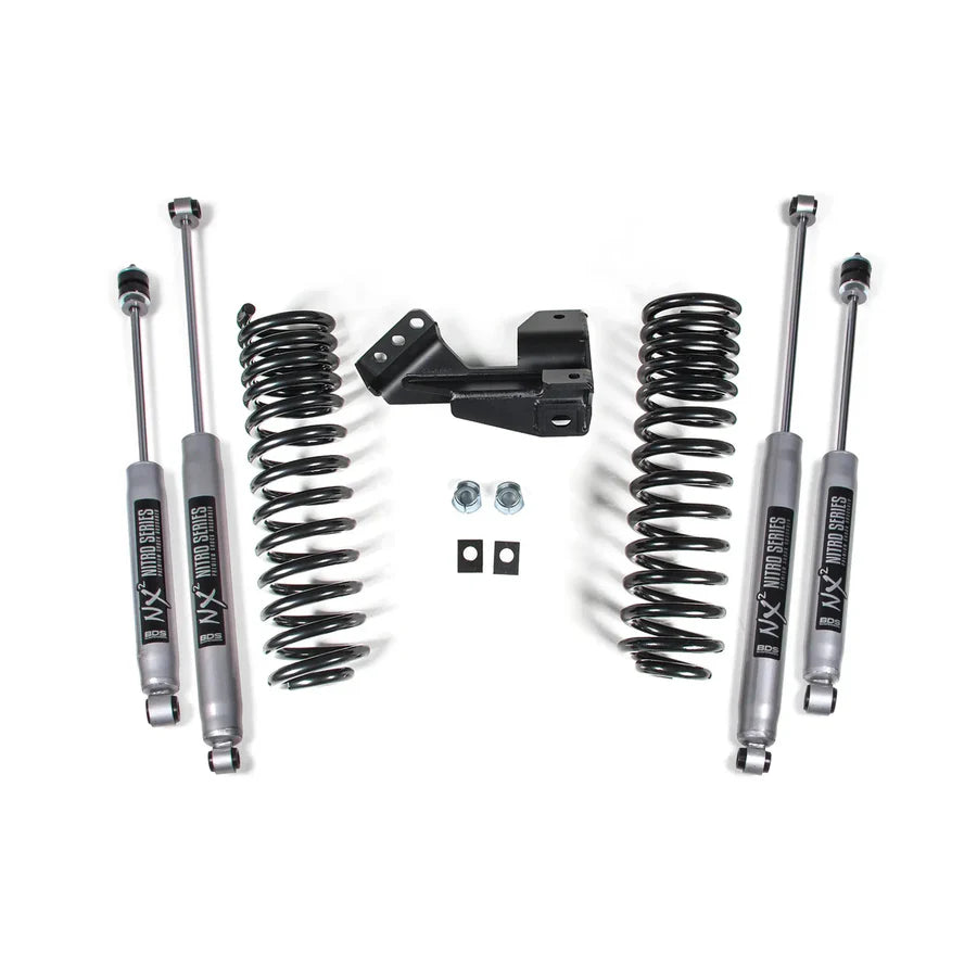 BDS - 6.7L Powerstroke 1-2" Performance Spring Leveling Kit (2017-2026)