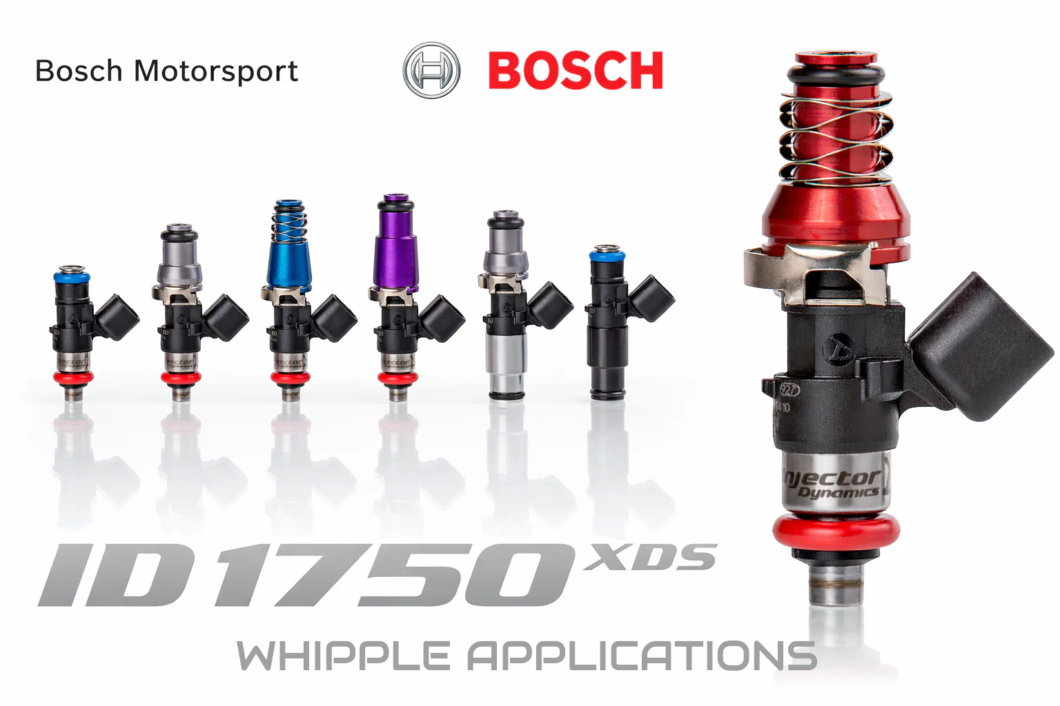 Injector Dynamics - 5.0L Coyote ID1750-XDS Injectors for Whipple Applications (E85 Compatible) (2011-2026)