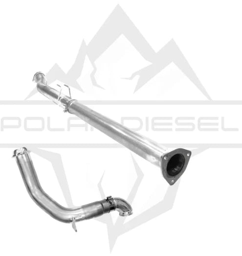 Polar Diesel - 6.7L Powerstroke Delete Pipe & Downpipe Package (2023-2026)