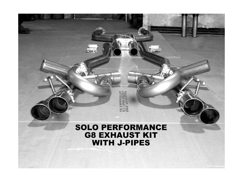 Solo Performance - Pontiac G8 GT/GXP Mach Balanced Cat Back Exhaust Kit (2008-2009)