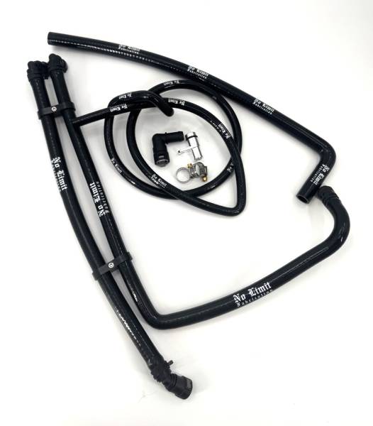 No Limit Fabrication - 6.7L Powerstroke Coolant Line Kit (2011-2026)