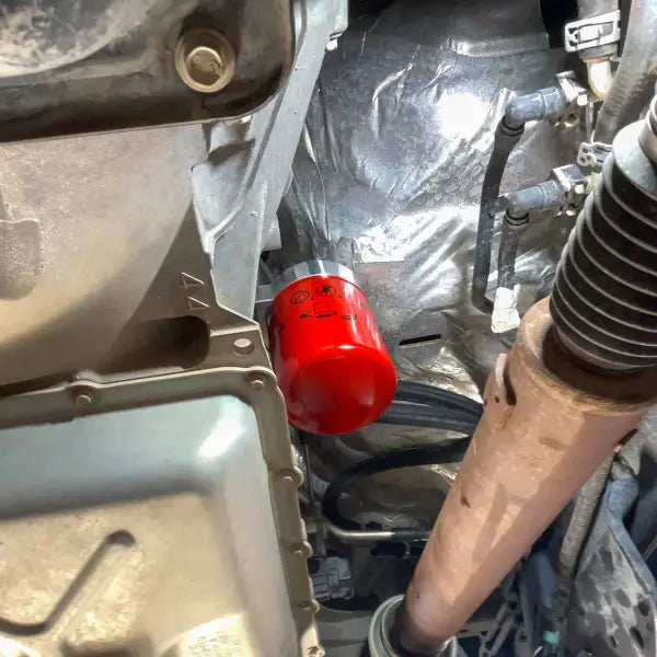 H&S Motorsports - 6.7L Powerstroke Upper Fuel Filter Relocation Kit (2017-2026)