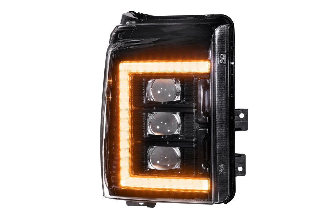 Morimoto - Super Duty (11-16) XB LED Headlights (Amber DRL)