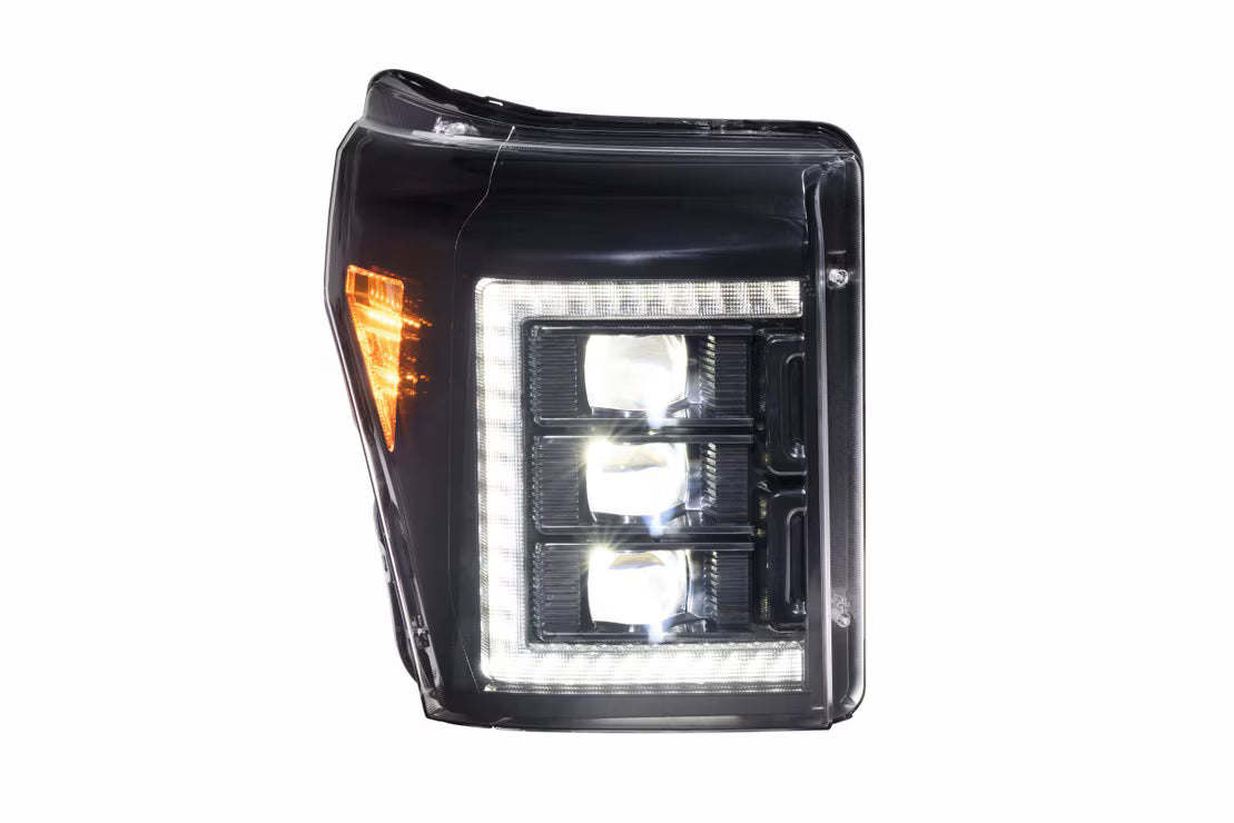 Morimoto - Super Duty (11-16) XB LED Headlights (White DRL)