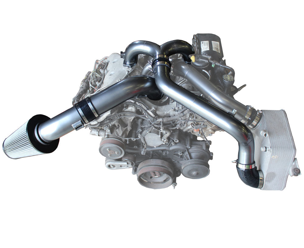 Pusher Intakes - 6.7L Powerstroke Full Piping Kit (2011-2014)