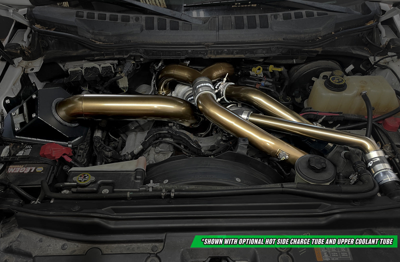 Pusher Intake System 2017-19 Ford F250/350 6.7L Powerstroke