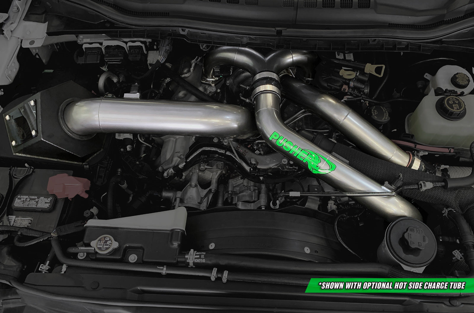 Pusher Intake System 2017-19 Ford F250/350 6.7L Powerstroke