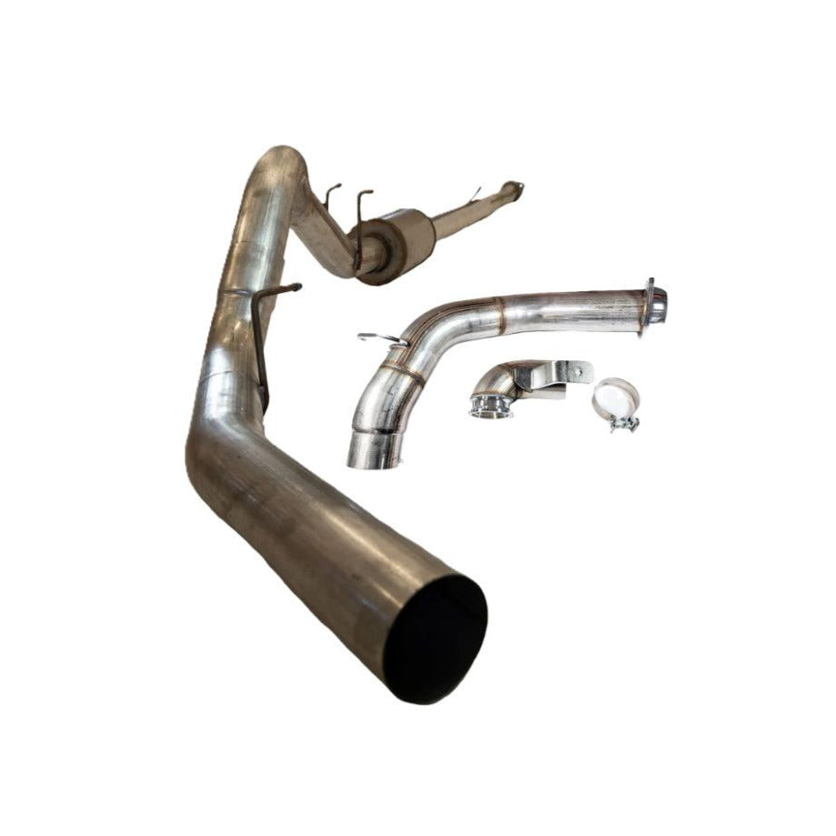 DIESELR Corp - 6.7L Powerstroke 5" Exhaust w/Muffler & Downpipe (2023-2026)