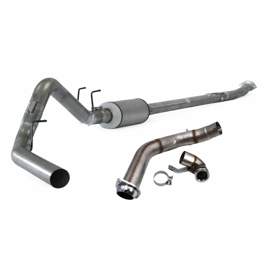 ProPowerDiesel - 6.7L Powerstroke 4" Exhaust w/Muffler & Downpipe (2023-2026)