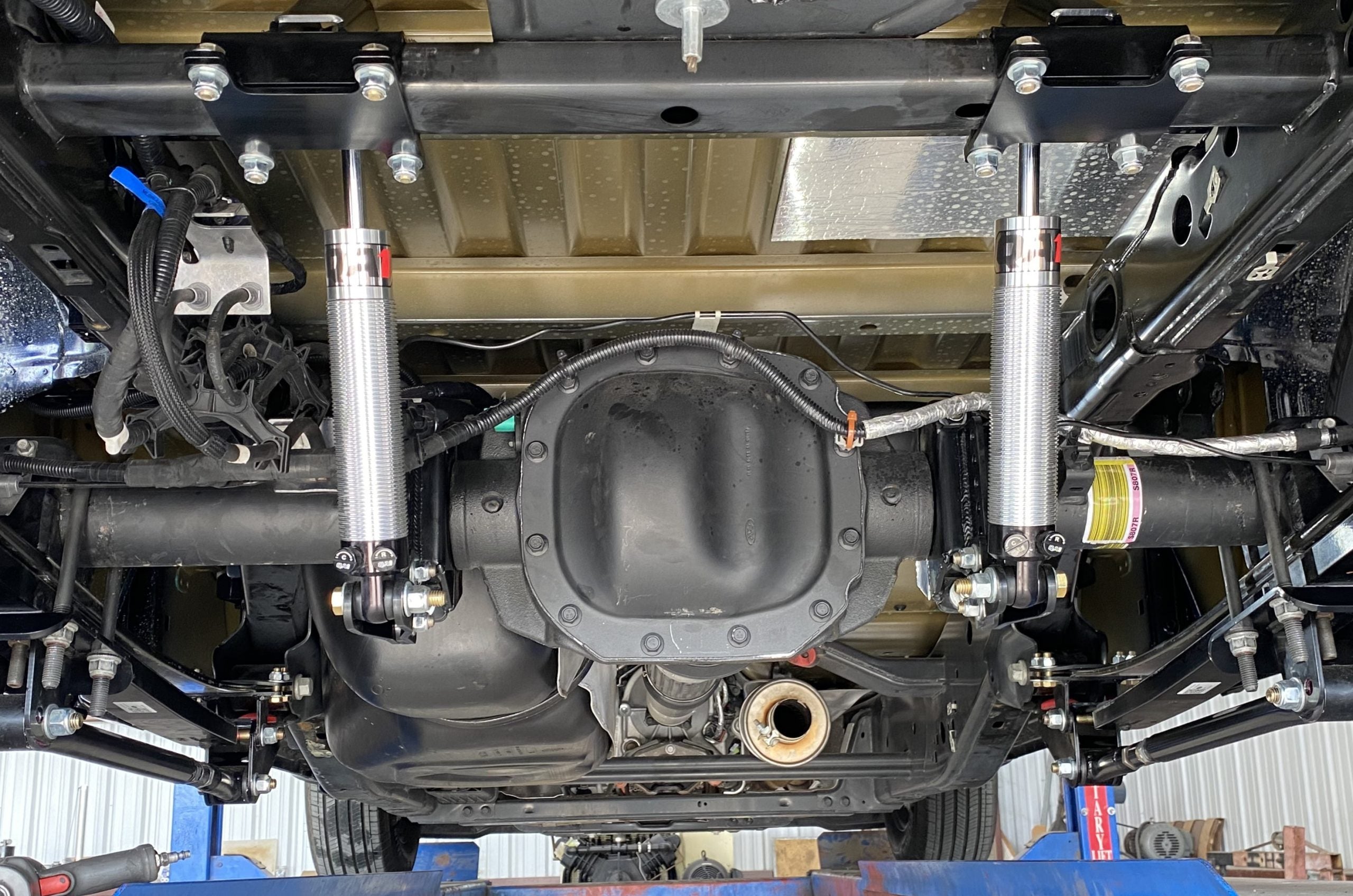 IHC Suspension - 2015-2026 F-150 2WD/4WD Fits ALL Cabs - Performance Shock Relocation Kit (No Shocks)