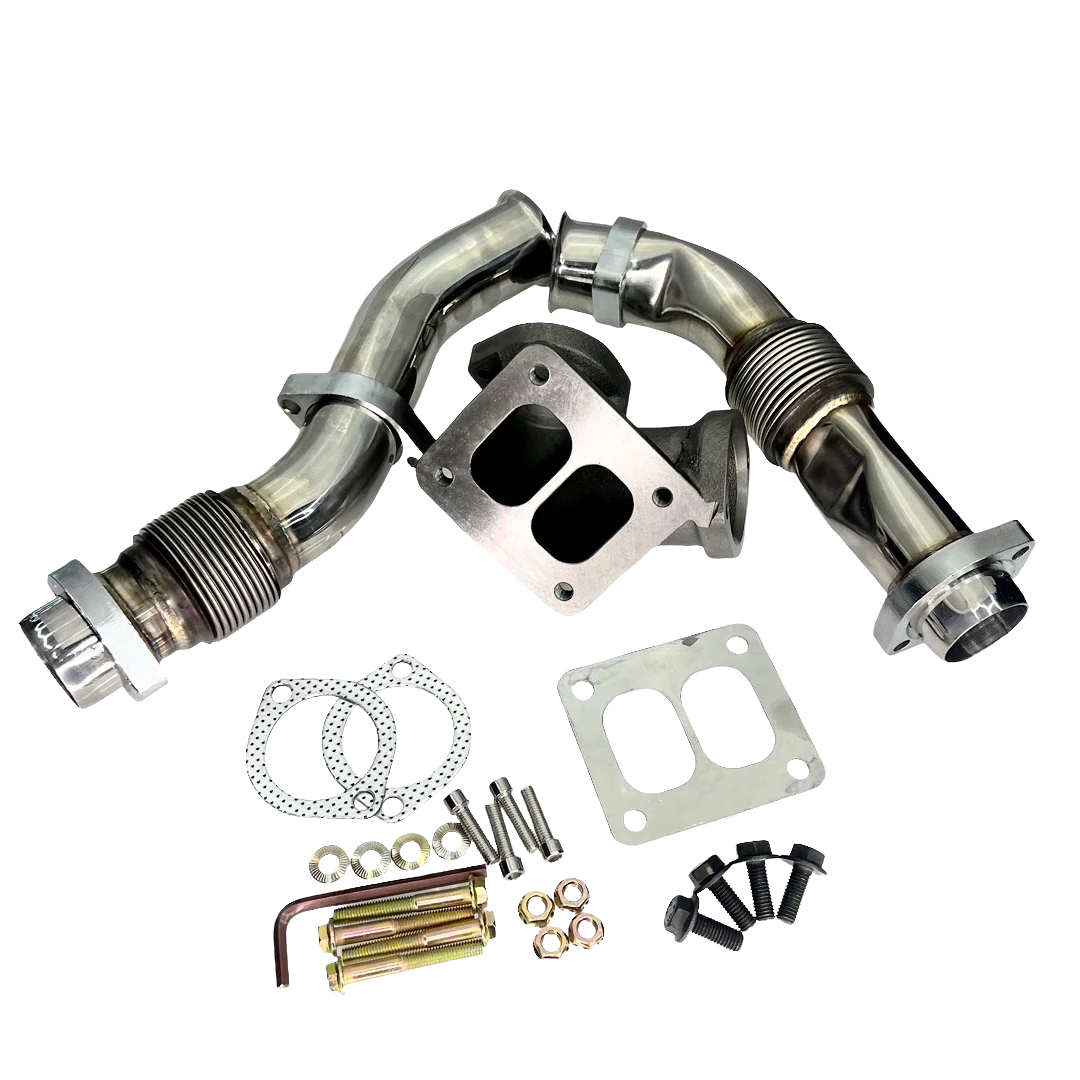 Odawgs Diesel Bellowed Up Pipes - 7.3 Powerstroke OBS (1994-1998)