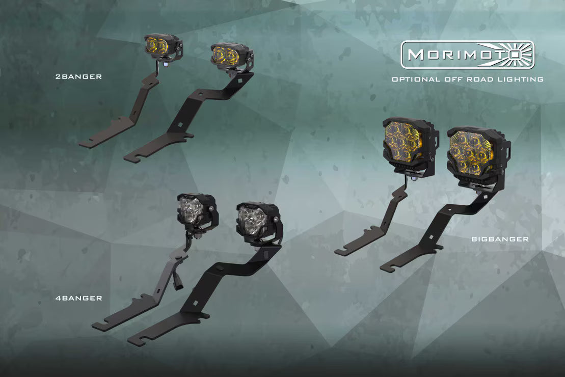 Morimoto - Ford F-150 (15-17) XB LED Headlights - White DRL (Halogen Truck)