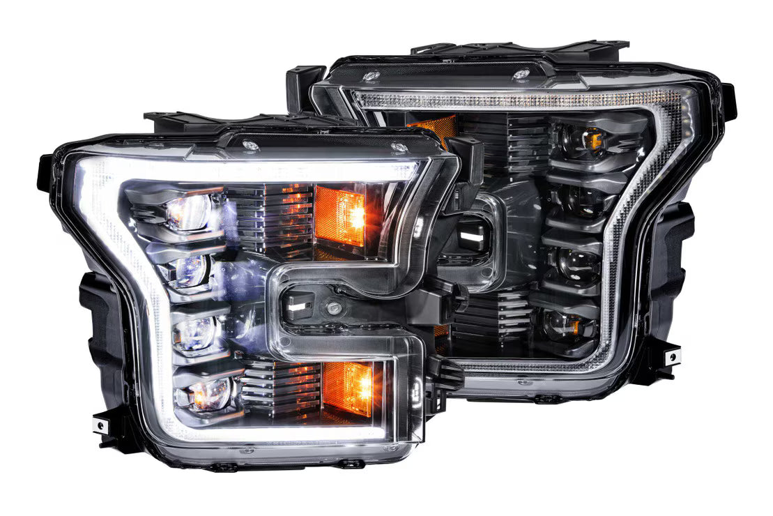 Morimoto - Ford F-150 (15-17) XB LED Headlights - White DRL (Halogen Truck)