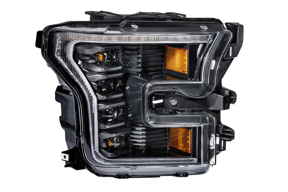 Morimoto - Ford F-150 (15-17) XB LED Headlights - Amber DRL (Halogen Truck)