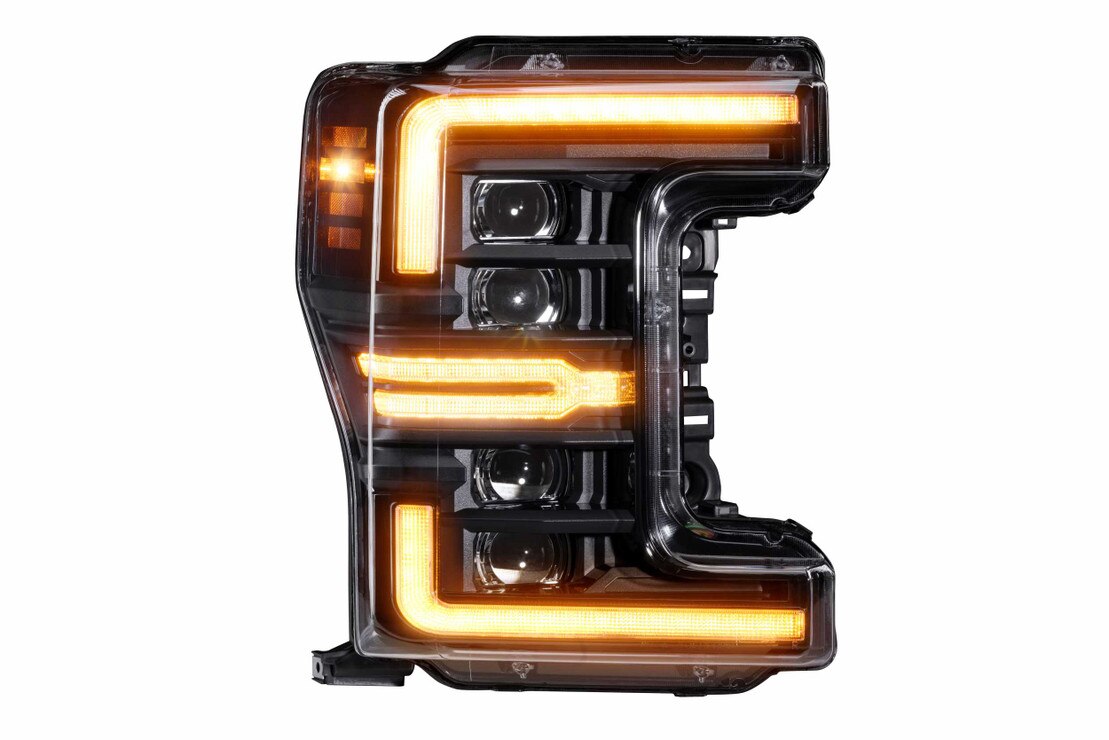 Morimoto - Ford Super Duty (17-19) - XB LED Headlights - Amber DRL (Halogen Truck)