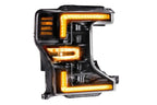 Morimoto - Ford Super Duty (20-22) XB LED Headlights - Amber DRL
