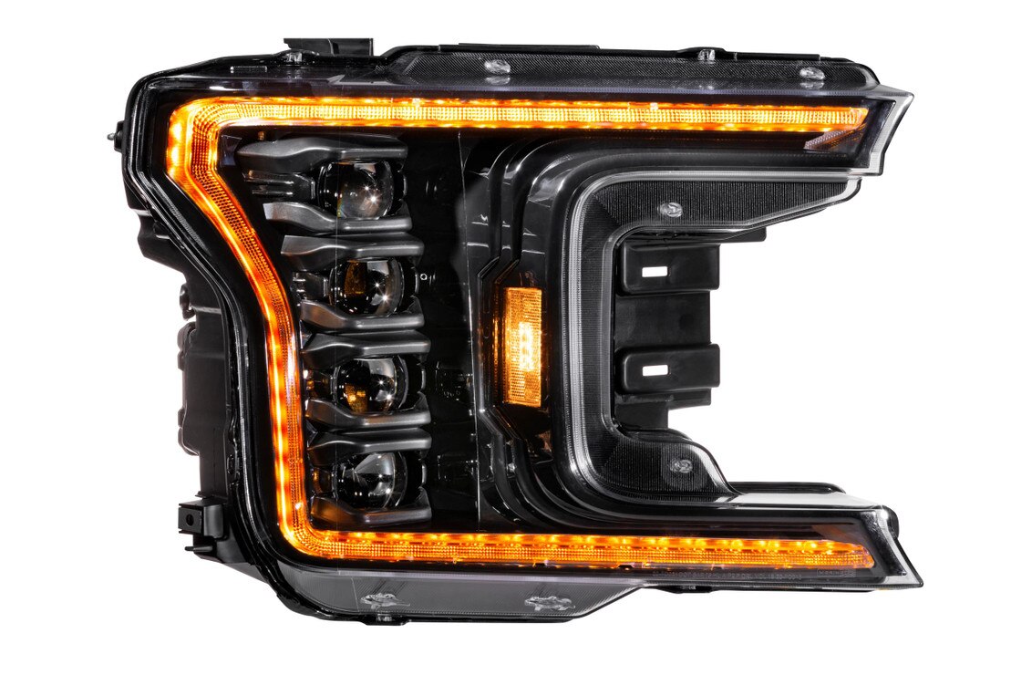 Morimoto - F-150 (18-20) XB LED Headlights - Amber DRL (Halogen Truck)
