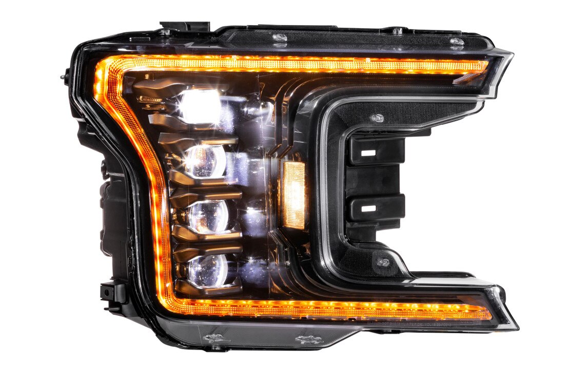 Morimoto - F-150 (18-20) XB LED Headlights - Amber DRL (Halogen Truck)