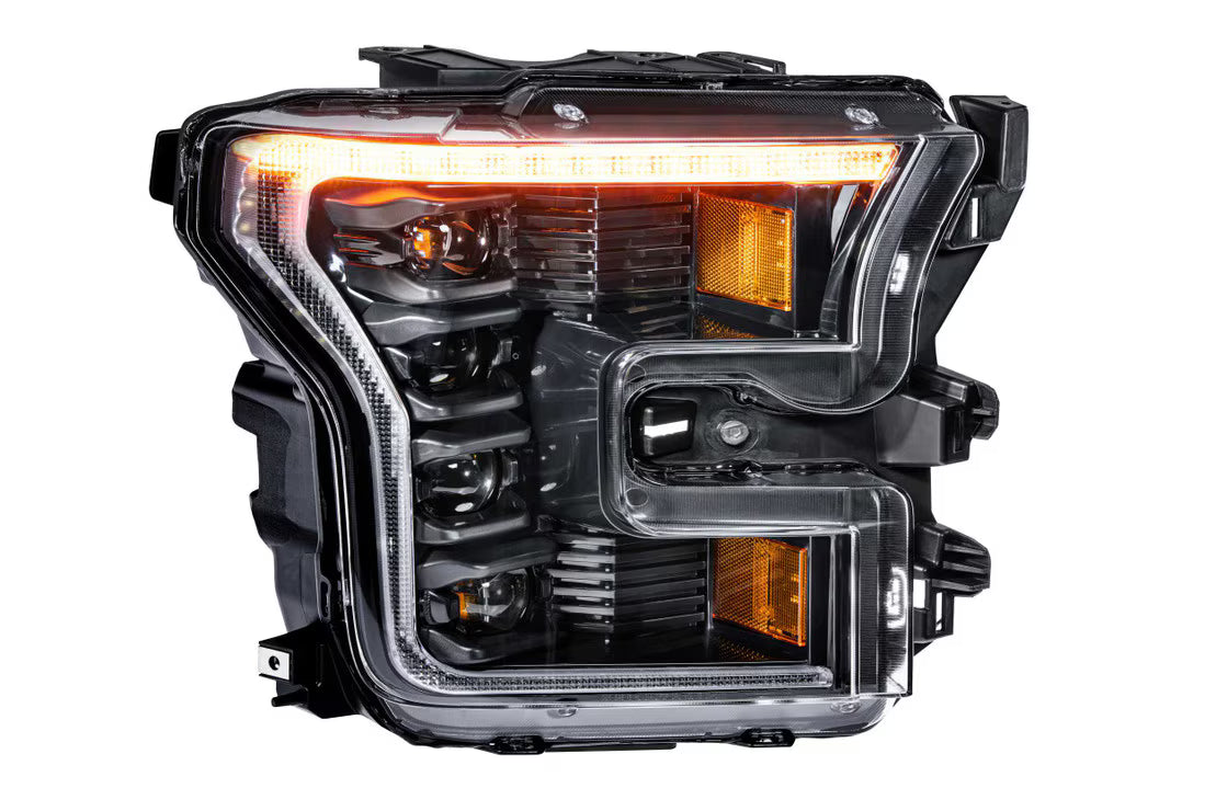 Morimoto - Ford F-150 (15-17) XB LED Headlights - Amber DRL (Halogen Truck)