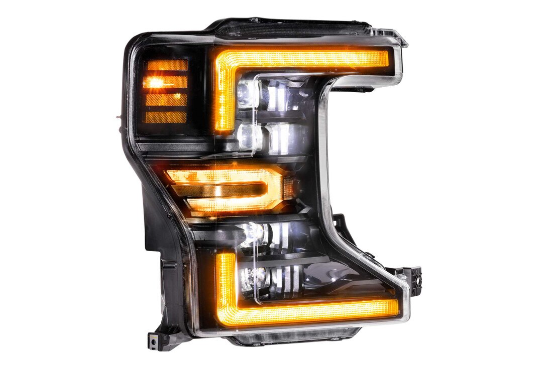 Morimoto - Ford Super Duty (20-22) XB LED Headlights - Amber DRL